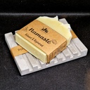 Porte-savon "Cascade" ciment gris