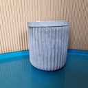 Bougie "Striée"