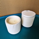 Bougie "Striée"