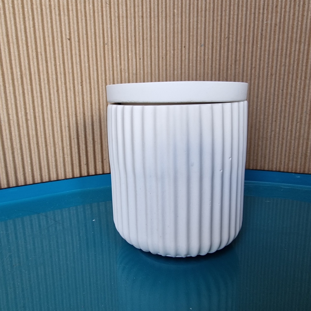 Bougie "Striée"