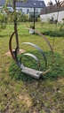 Triple cercle sur socle en béton