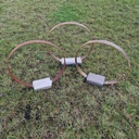 Cercle sur socle en béton