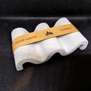 Porte-savon "Wave" ciment gris