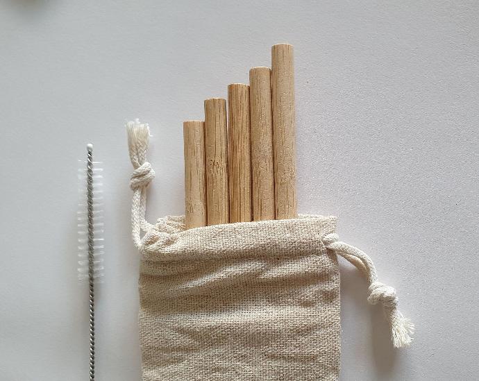 Pailles en bambou