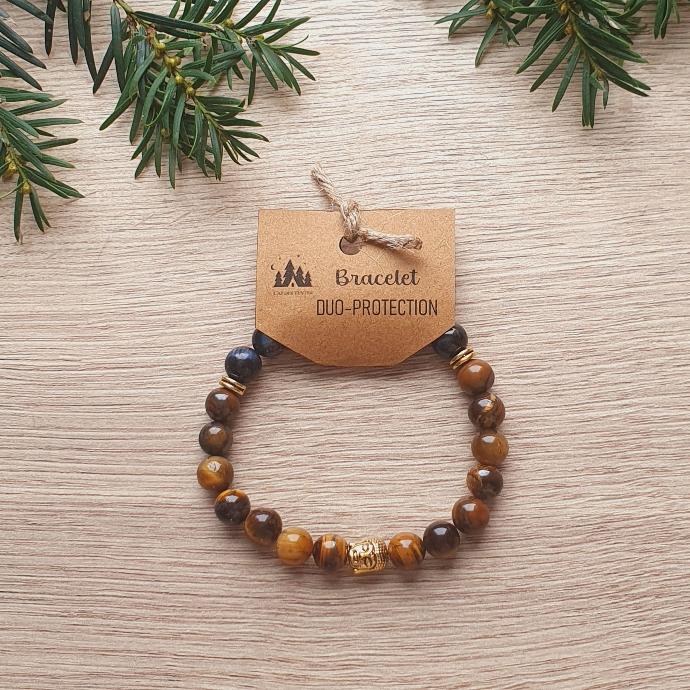 Bracelet DUO-PROTECTION doré