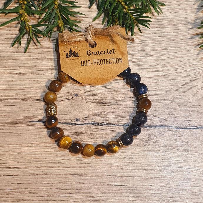 Bracelet DUO-PROTECTION bronze