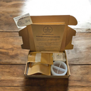 Kit bougie artisanale et naturelle (pour 1 bougie)