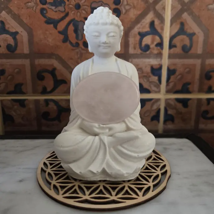 Pierre de souci (Quartz rose)