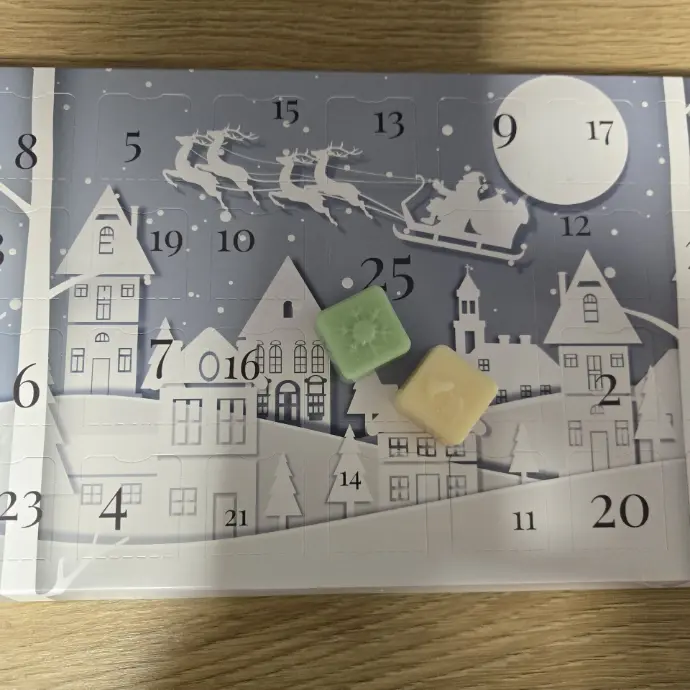 Calendrier de l'avent Fondants