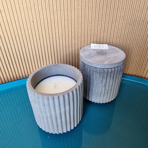Bougie "Striée"